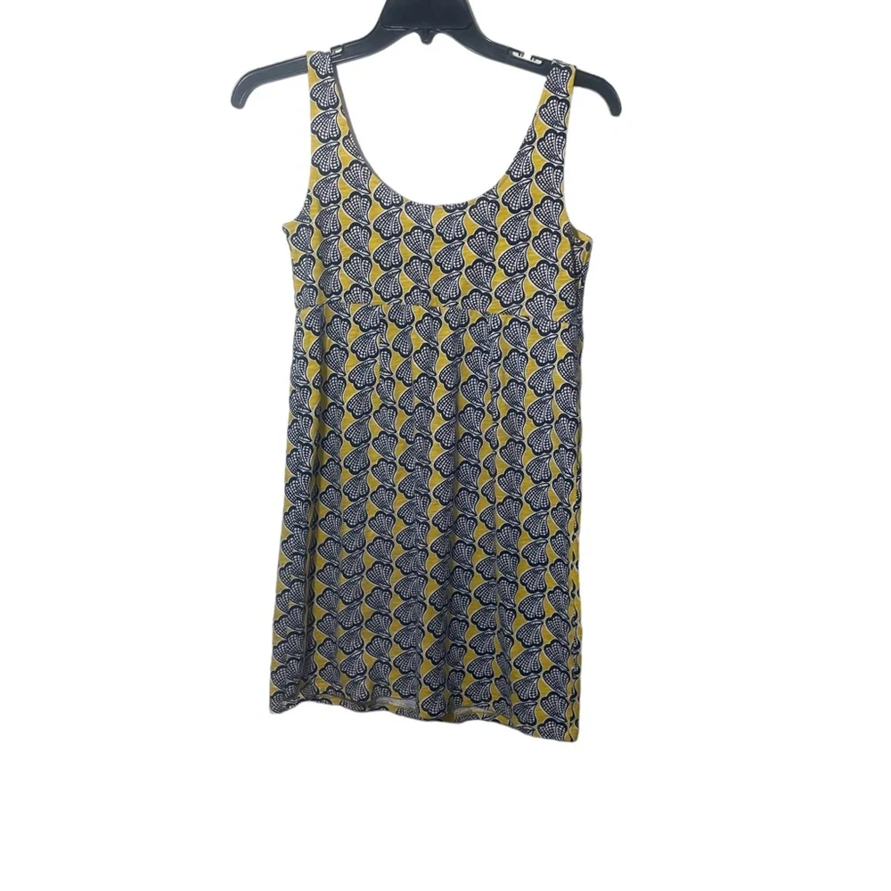 Boden 6‎ R Sleeveless Dress Blue and Yellow Spring Cruise Summer Golf - Picture 8 of 8